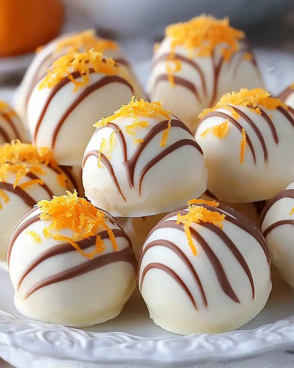Orangen-Creamsicle-Trüffel: Irresistibly Creamy Delight 5