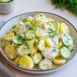 Kartoffelsalat mit Joghurt & Gurke First Image First Image