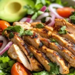 PERUANISCHER GEGRILLTER HÄHNCHENSALAT REZEPT First Image First Image