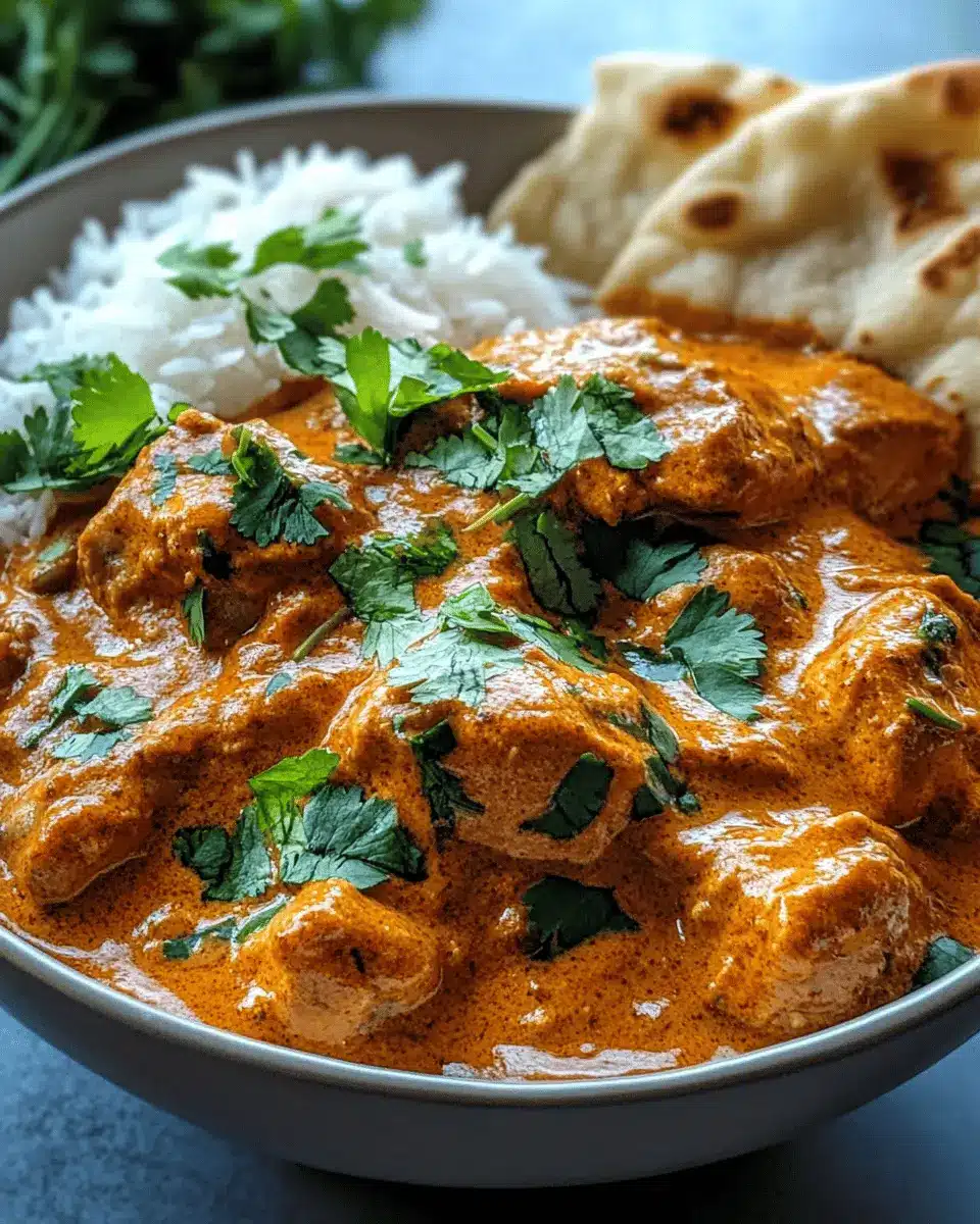 SLOW COOKER BUTTER CHICKEN REZEPT First Image First Image