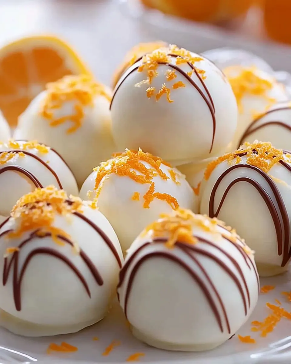 Orangen-Creamsicle-Trüffel: Irresistibly Creamy Delight 7