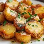 Knoblauch-Parmesan-Kartoffeln First Image First Image