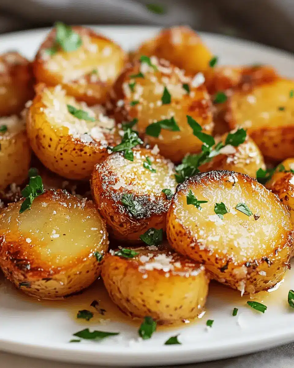 Knoblauch-Parmesan-Kartoffeln First Image First Image