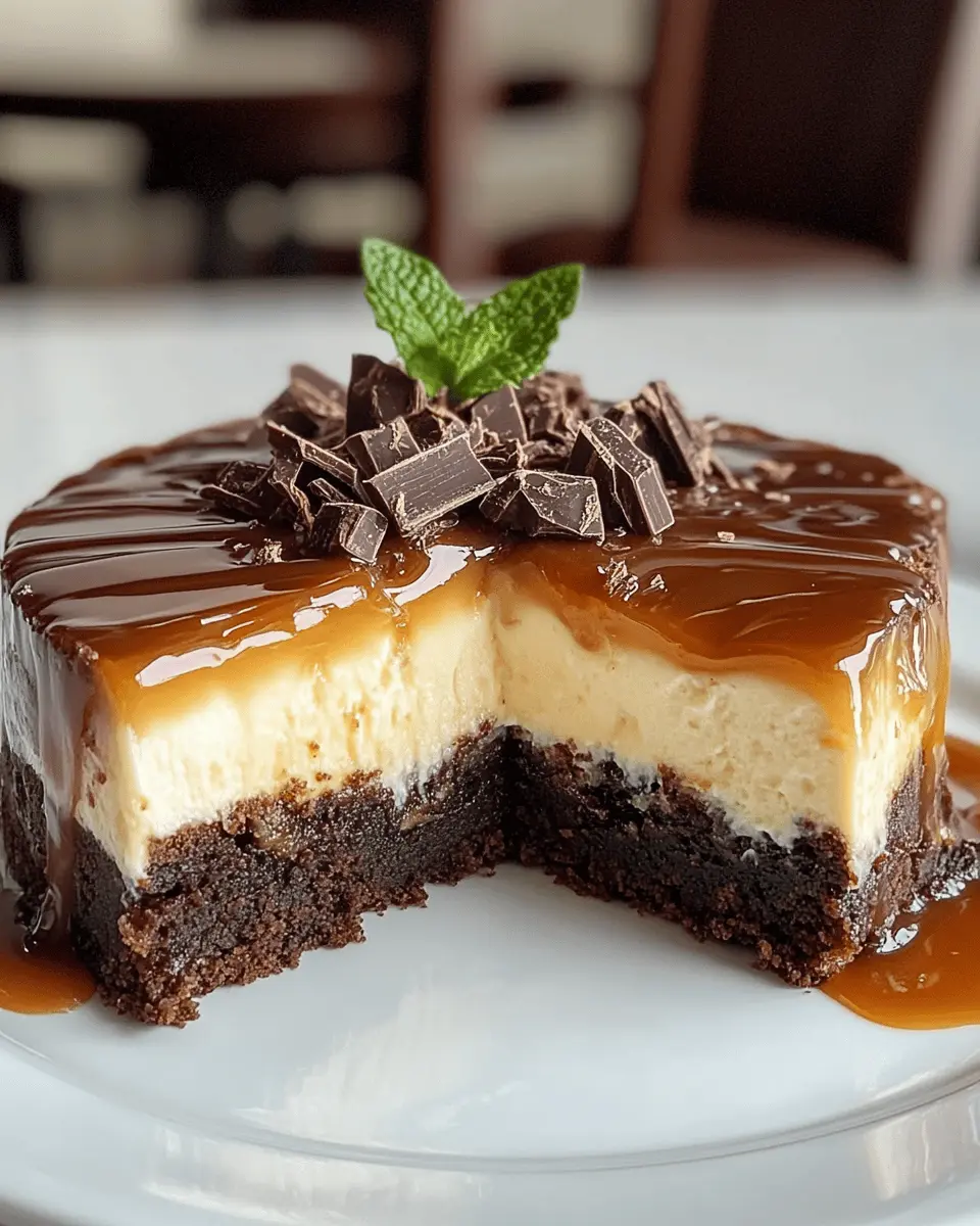 Karamell Brownie Käsekuchen Rezept: Irresistibly Creamy Delight 7 gk84vhamlwmigrcwlnsh
