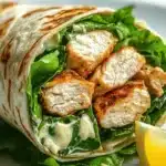 Perfekter Chicken Caesar Wrap Rezept First Image First Image