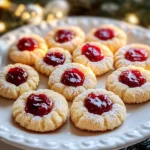 CHRISTMAS THUMBPRINT COOKIES RECIPE First Image First Image