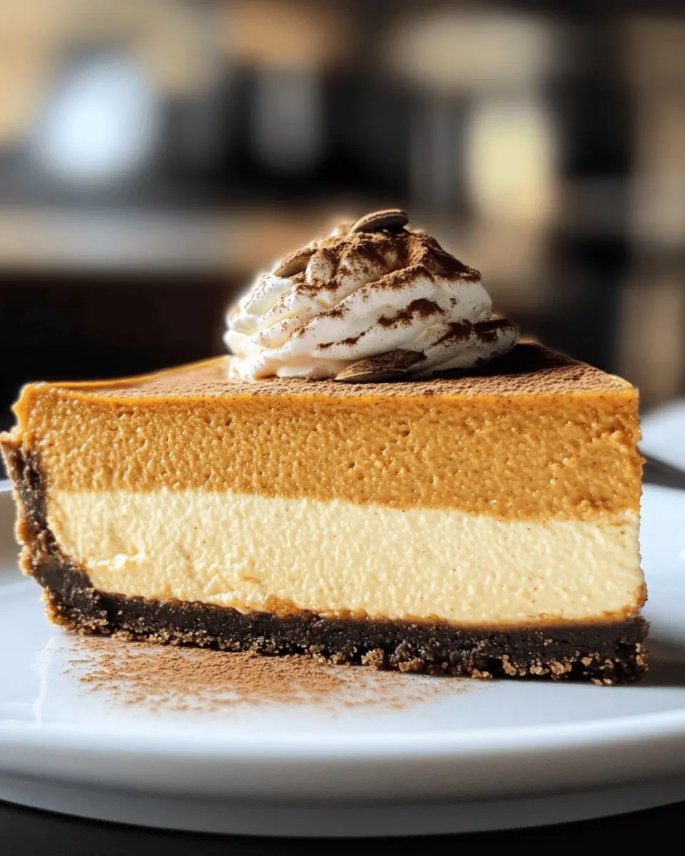 SPICED BAKED PUMPKIN CHEESECAKE REZEPT First Image First Image