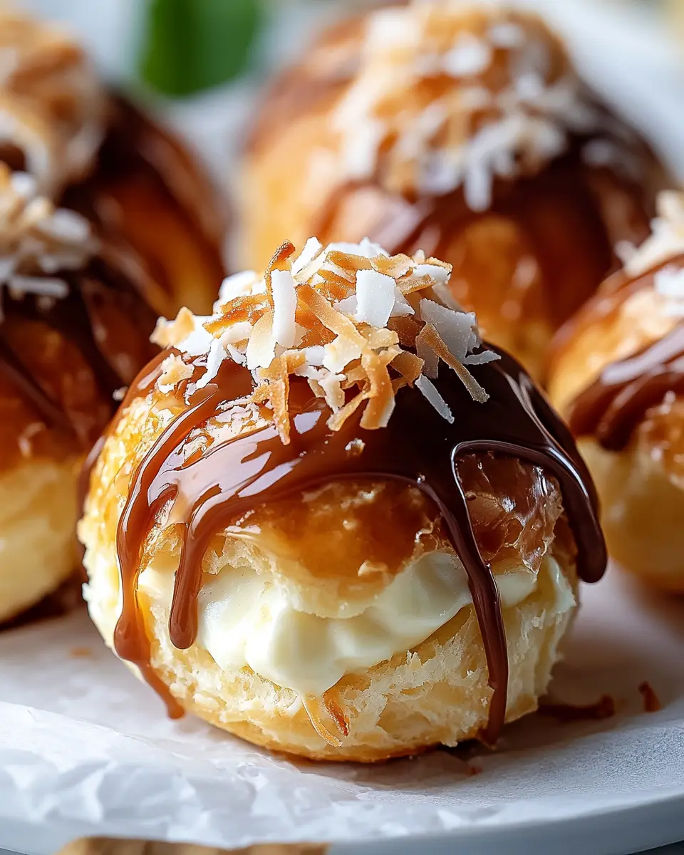 Kokos-Karamell Cream Puffs: Irresistibly Decadent Delight! 6 jvbjymsywe2ywljodqov