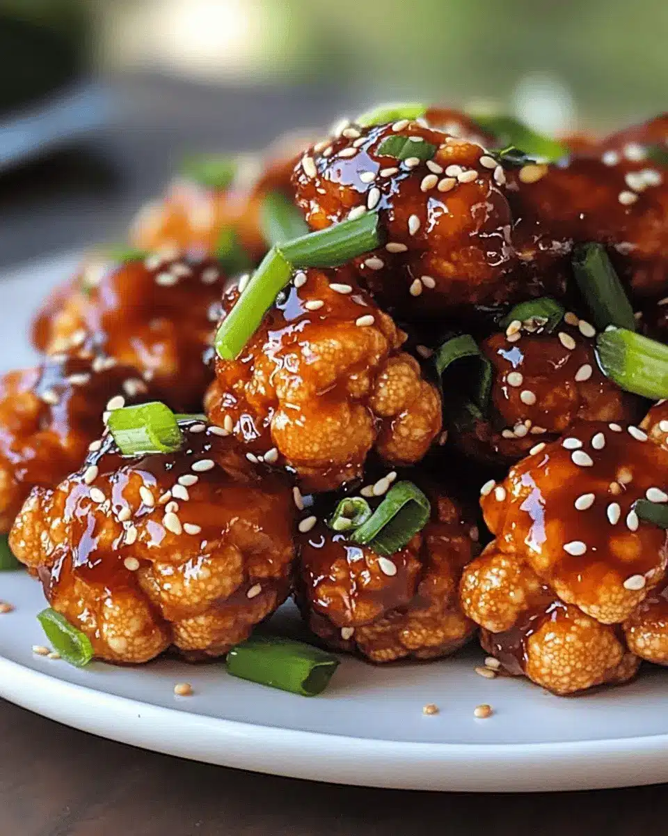 STICKY SESAME CAULIFLOWER WINGS REZEPT First Image First Image
