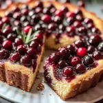 Weihnachtlicher Cranberry-Rührkuchen First Image First Image
