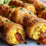 Air Fryer Frühstücks-Roll-Ups First Image First Image