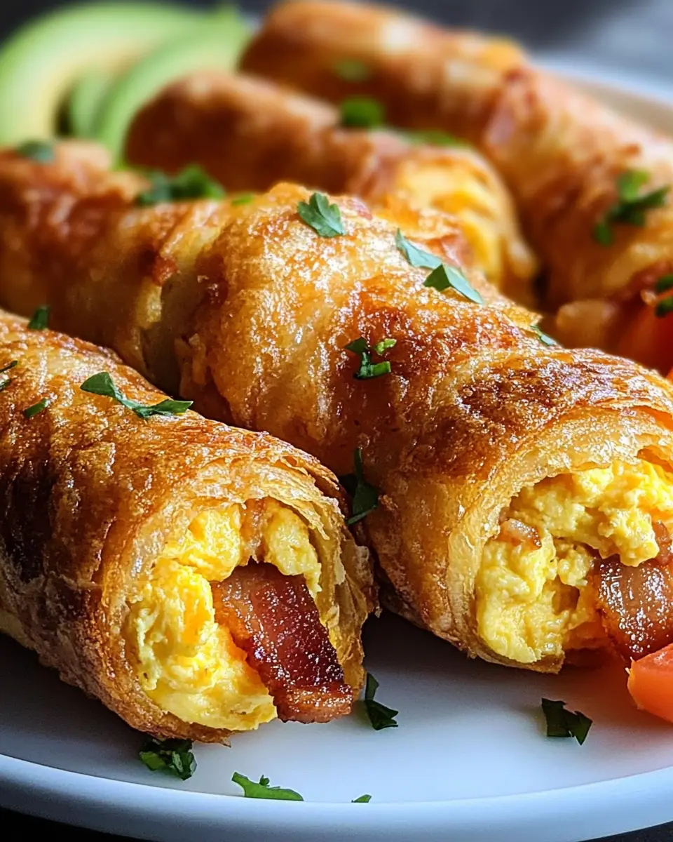 Air Fryer Frühstücks-Roll-Ups First Image First Image