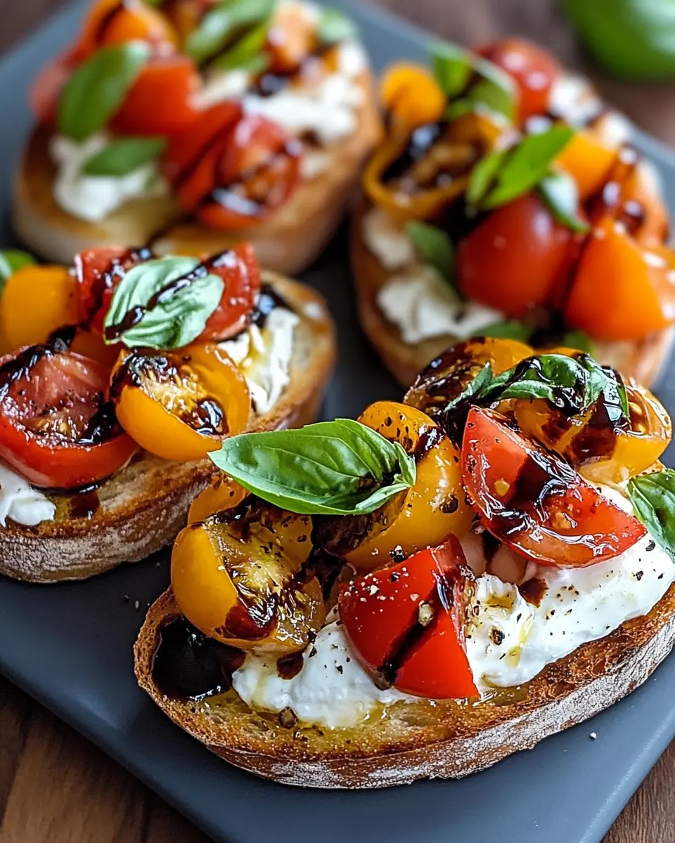 Burrata Bruschetta First Image First Image