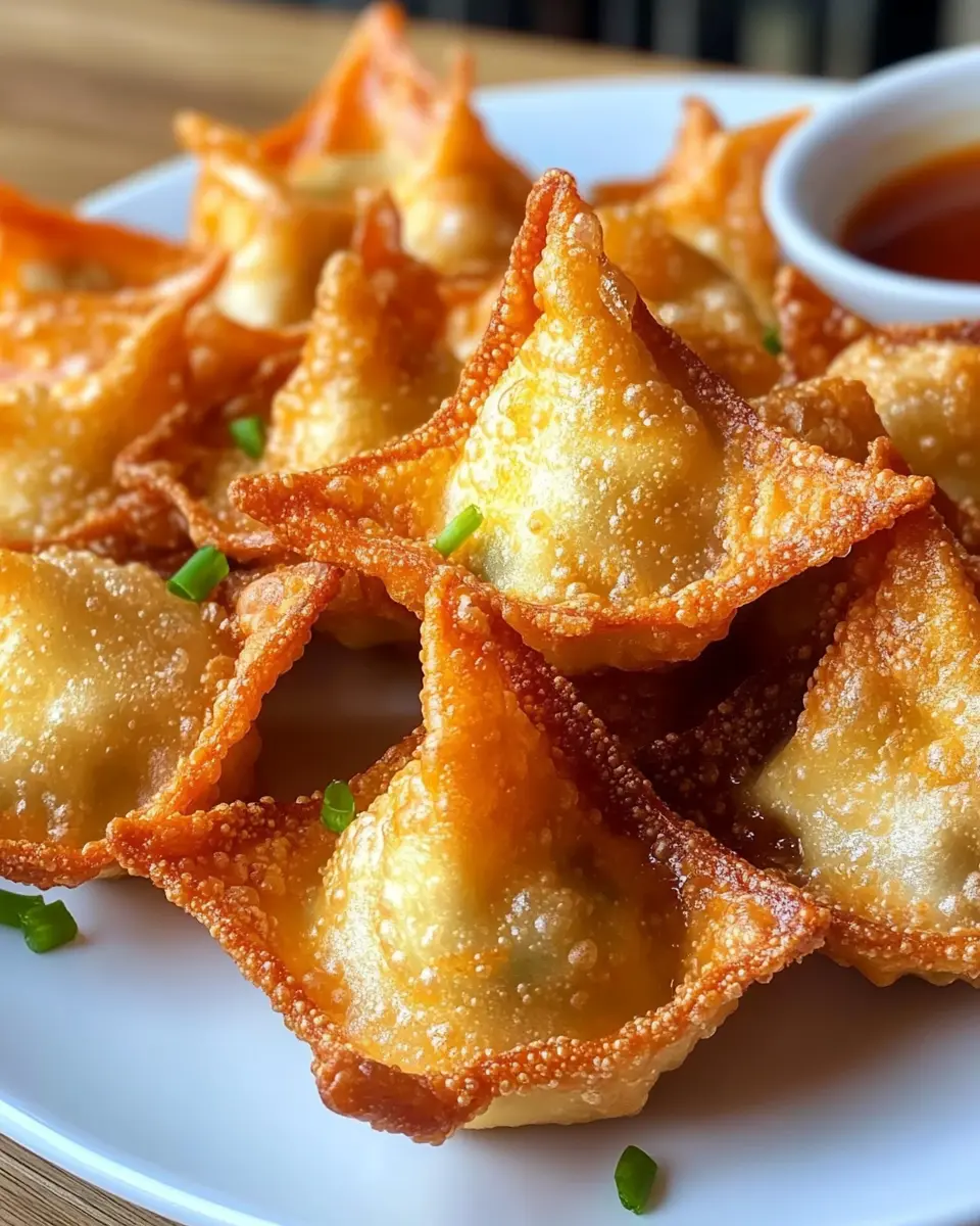Air Fryer Cream Cheese Wontons Recipe: Irresistibly Crunchy Bites 5
