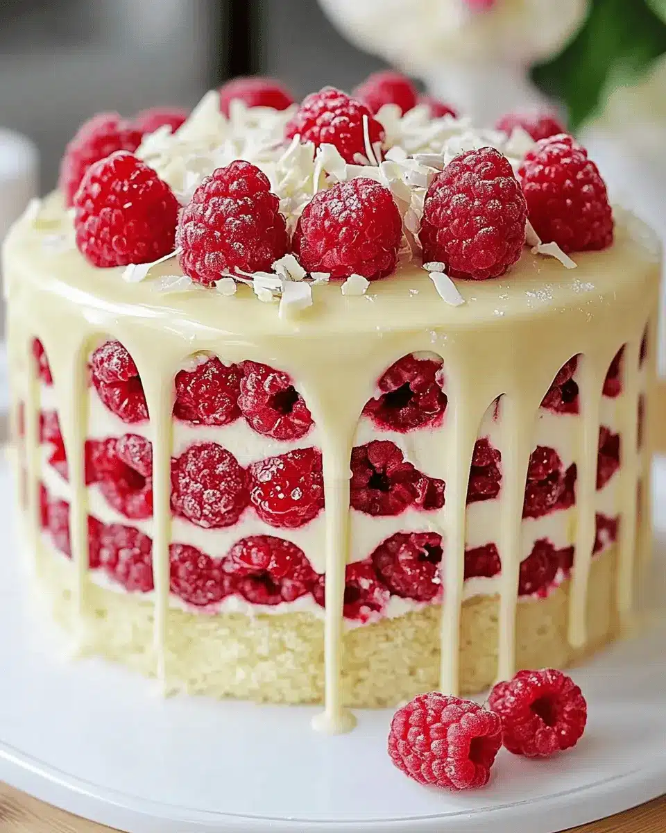 Weisser Schokoladen Himbeer Kuchen: Indulgent Bliss Awaits 7
