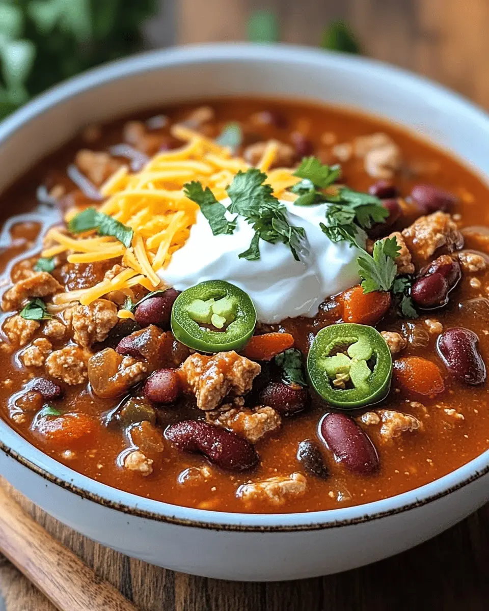 Award Winning Turkey Chili Rezept: The Best Comfort Bowl Ever 7 q3o7ijqo0zkf2oibdq8j