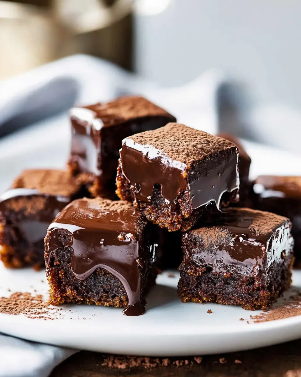 Heiße-Schokolade Brownie Bites First Image First Image