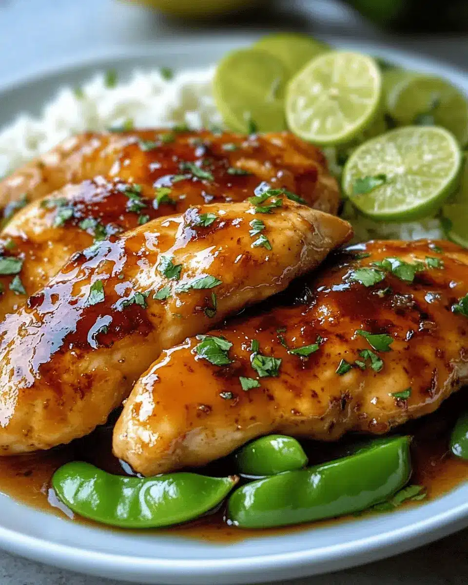 STOVETOP HONEY LIME CHICKEN RECIPE First Image First Image