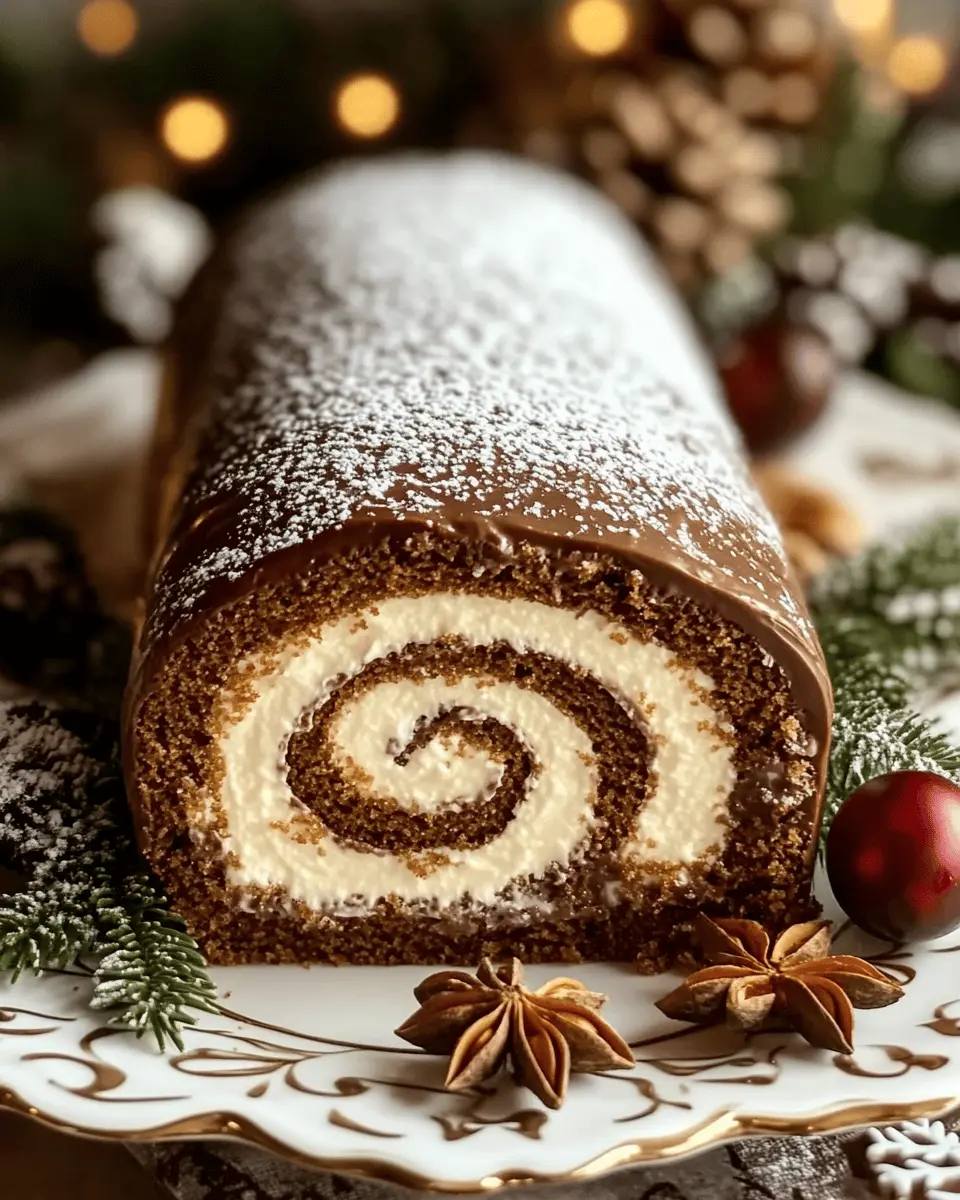 Lebkuchen Swiss Rolle First Image First Image
