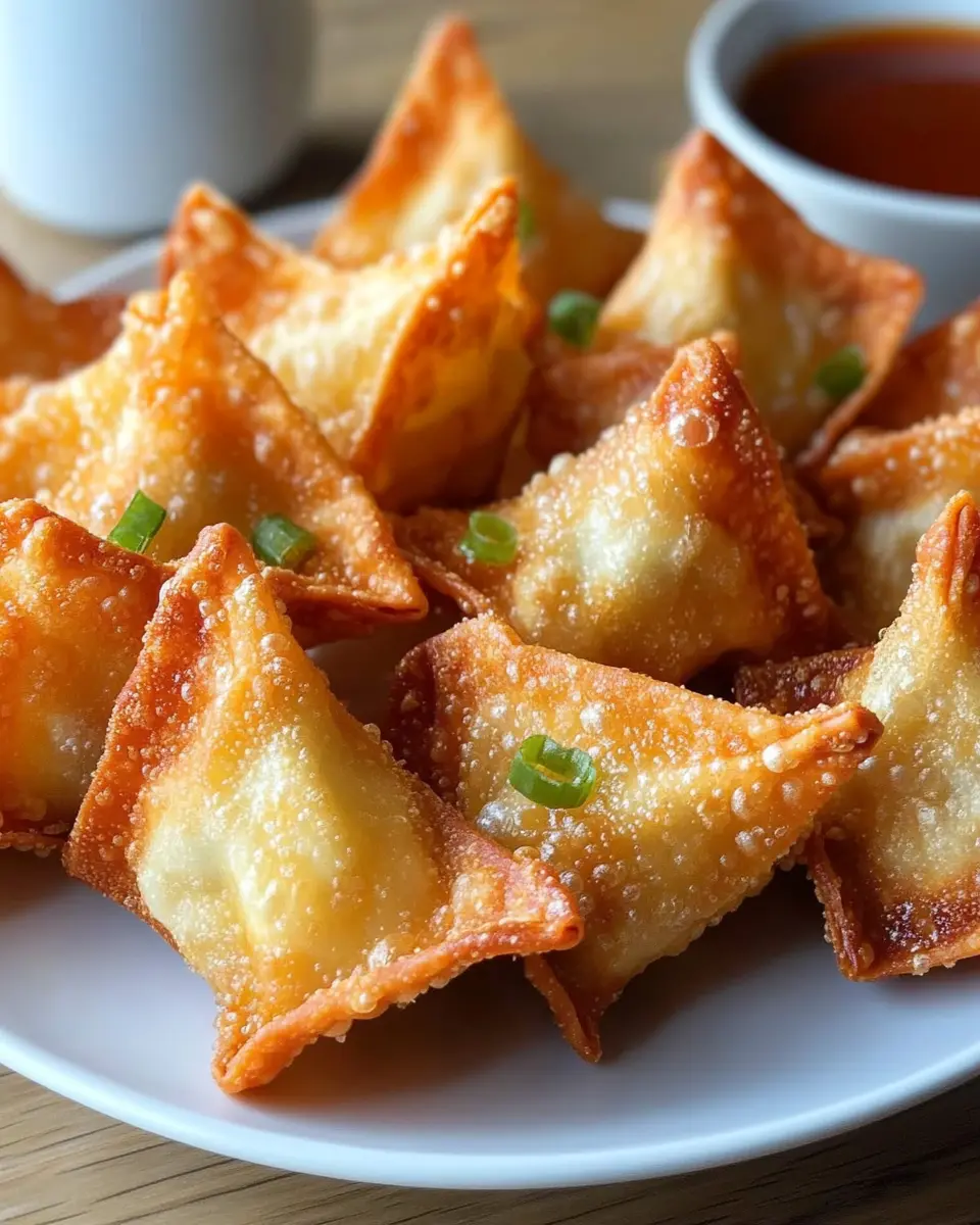 Air Fryer Cream Cheese Wontons Recipe: Irresistibly Crunchy Bites 7