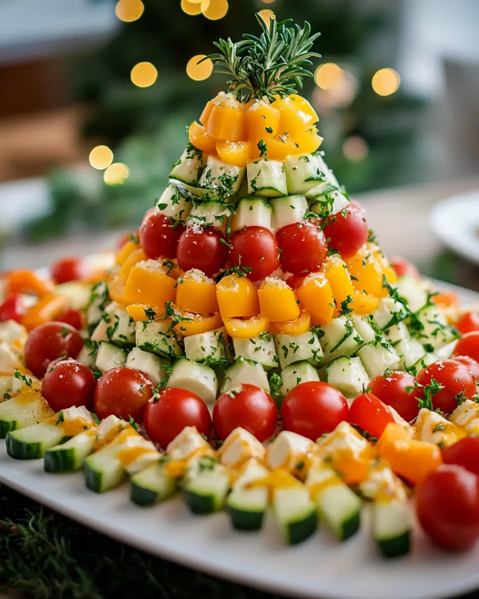 Christmas Tree Appetizers First Image First Image