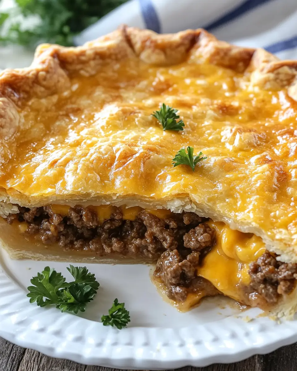 Pioneer Woman Cheeseburger Pie First Image First Image