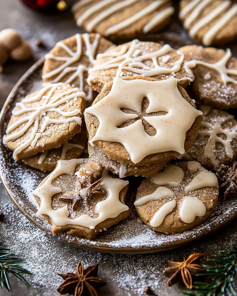 Gingerbread Latte Cookies (Lebkuchen-Latte-Kekse) First Image First Image