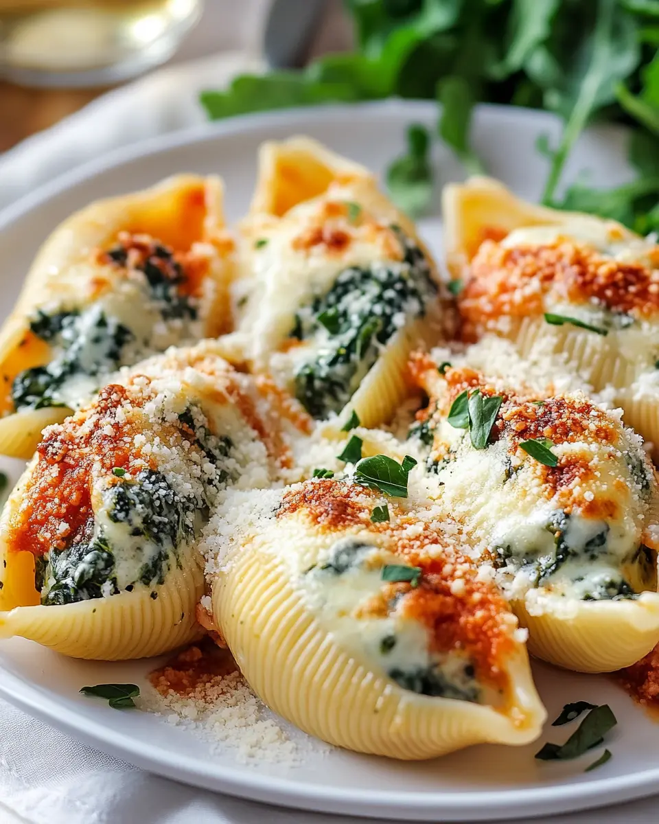 gefüllte Muscheln mit Spinat & Käse: Irresistibly Cheesy Delight 7 z8jkm9ianozyrpzgoc2o