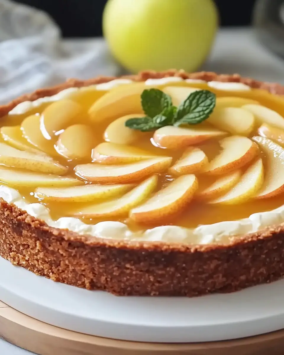 Apfel Sauerrahm Tarte Rezept First Image First Image