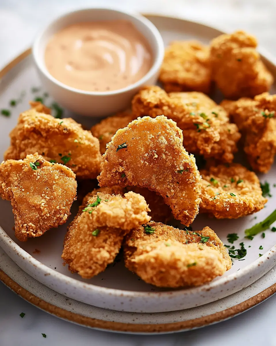 Vegane Chicken Nuggets: Irresistibly Crispy Oyster Mushroom Bites 5 a16loauegehw07hn8uti