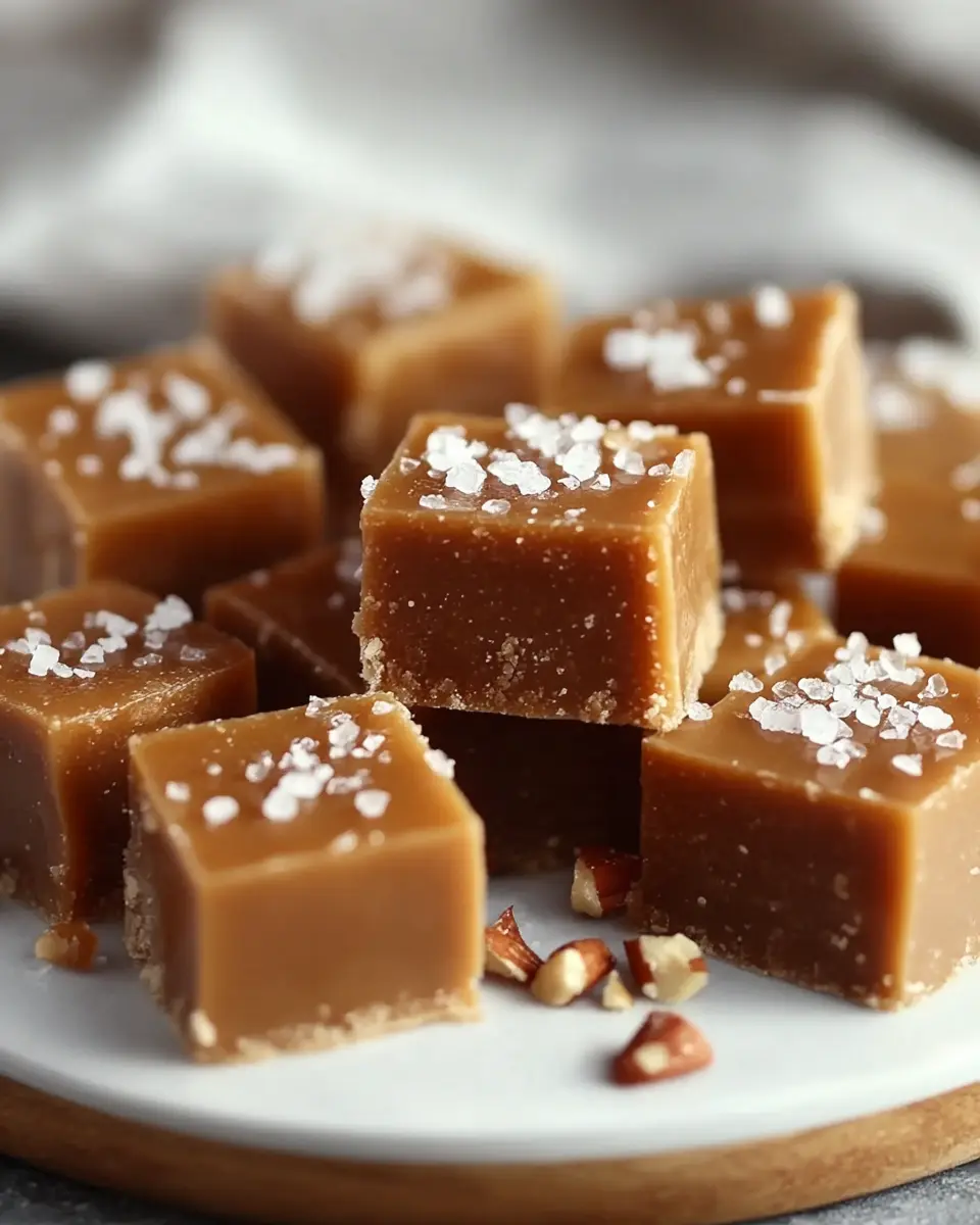 Keto Gesalzene Tahini- und Karamell-Fudge: Irresistibly Sweet Treat! 5