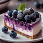 Blaubeer-Käsekuchen First Image First Image