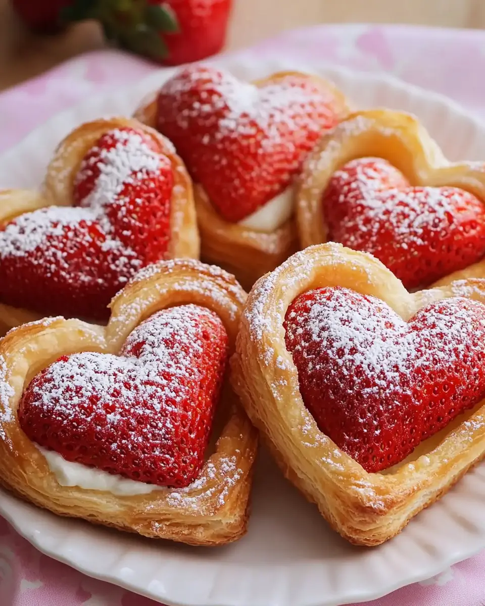 Blätterteigherzen mit Erdbeeren: Indulgent Love at First Bite 5