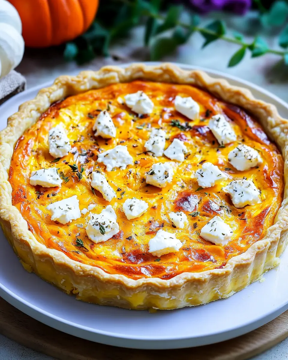 Kürbis-Quiche mit Feta: Irresistibly Creamy Delight 7