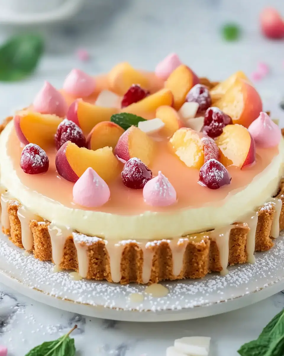 Fantatorte mit Schmandcreme: Indulgent Peach Dessert Delight 6 dfjp3hdlkdvpiskalphw