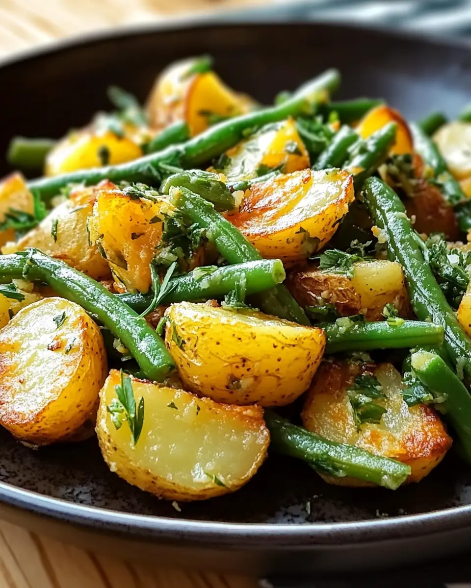 Würzige Kartoffel grüne Bohnen Pfanne: Einfaches Rezept für Genuss 5