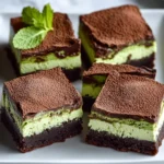 Keto Kakao-Matcha Käsekuchen Brownies First Image First Image