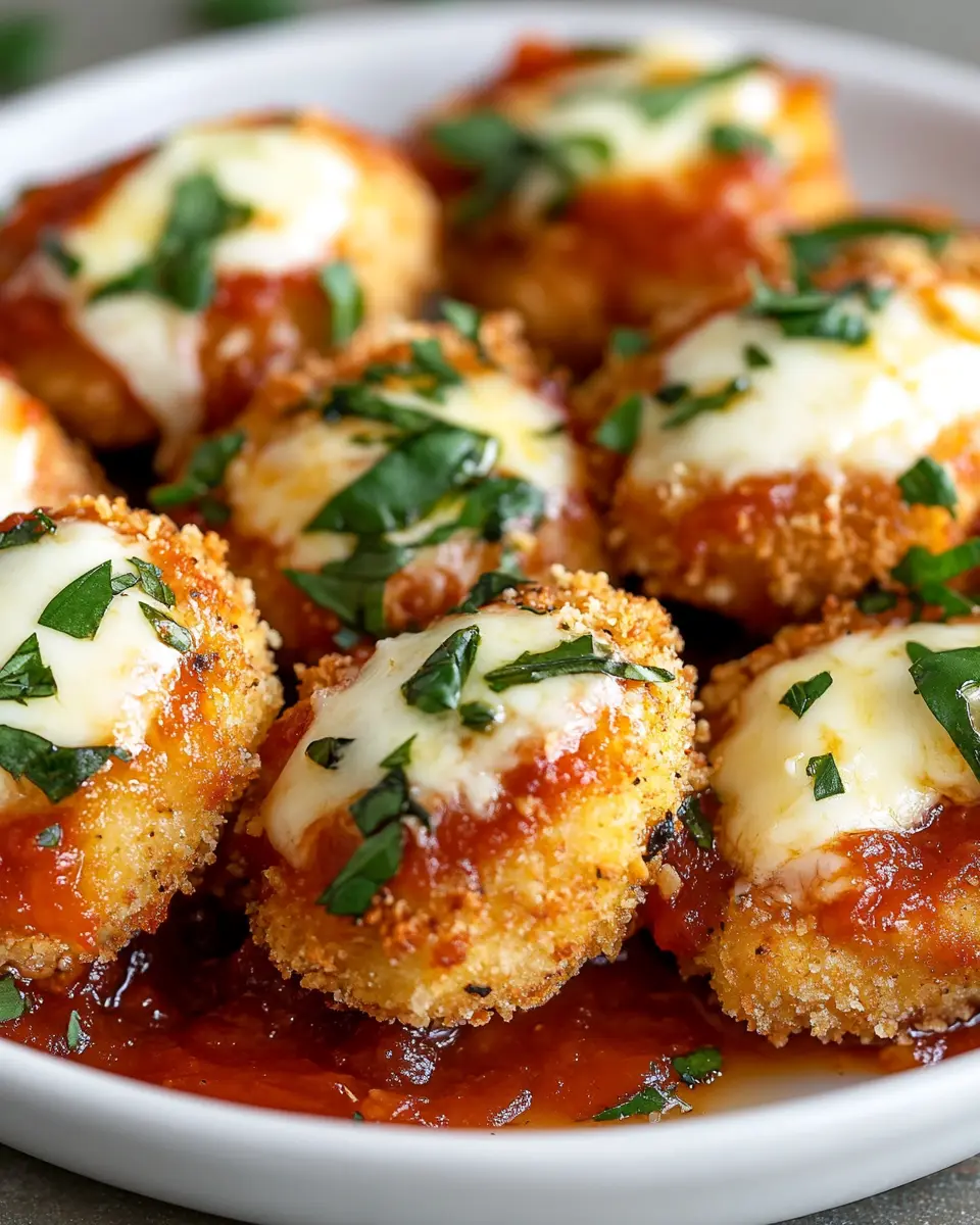 Keto Hähnchen Parmesan Bites First Image First Image