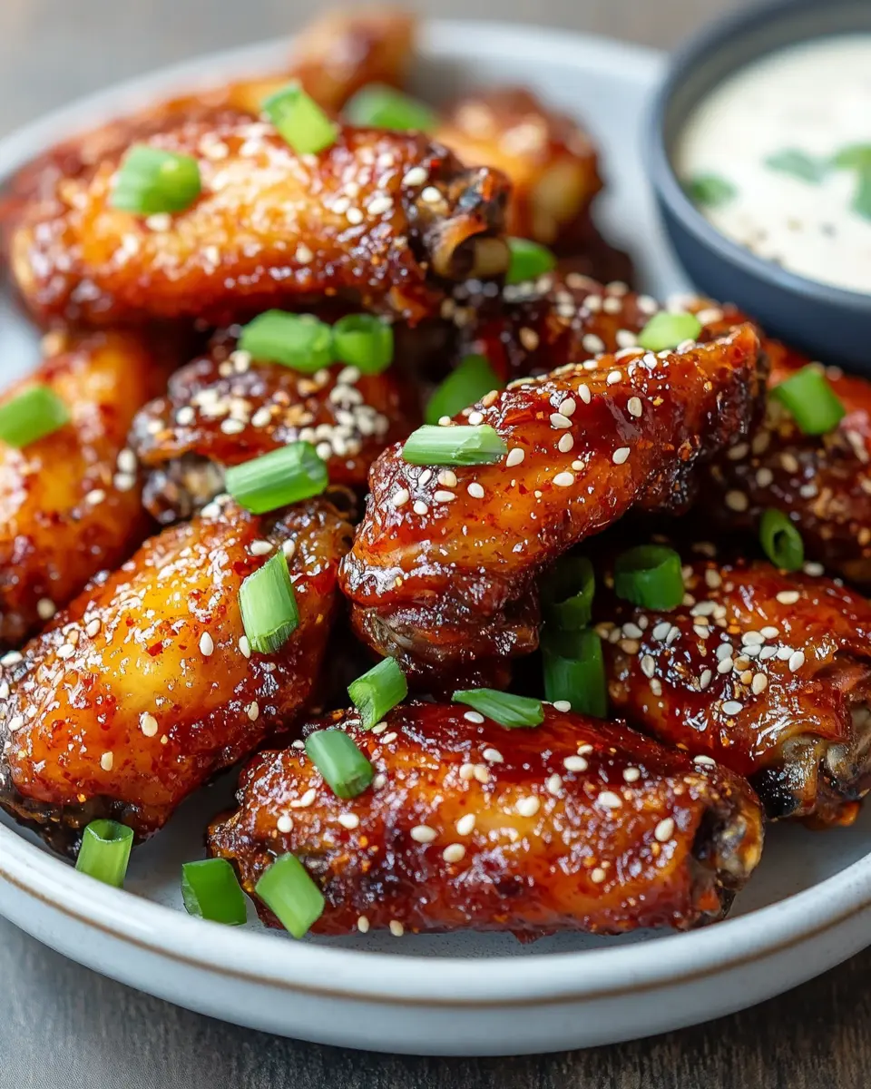 Zuckerfreie scharfe koreanische Air Fryer Flügel: Irresistibly Tasty! 5