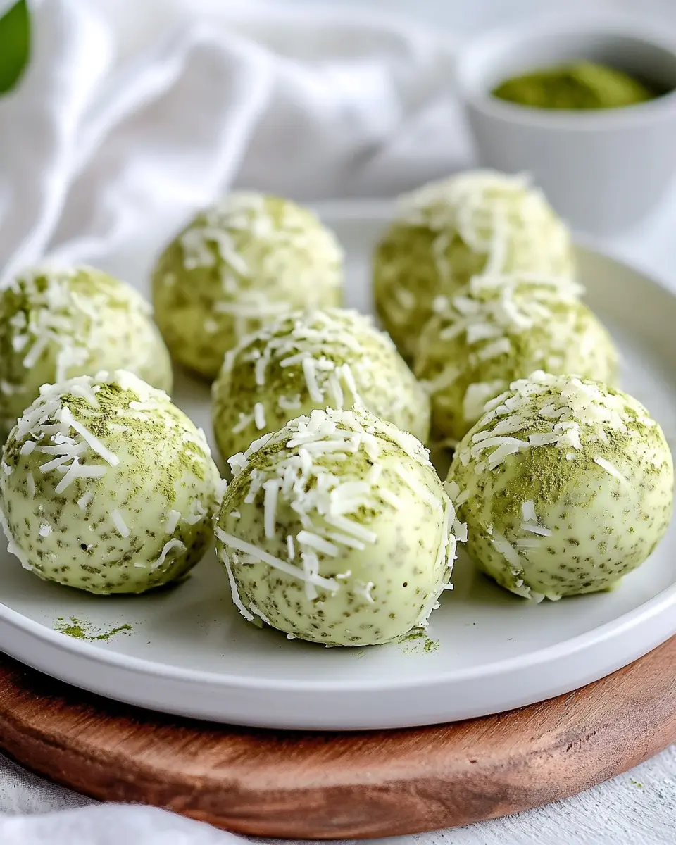 Low-Carb Matcha Weiße Schokoladen-Fettbomben That Wow! 7