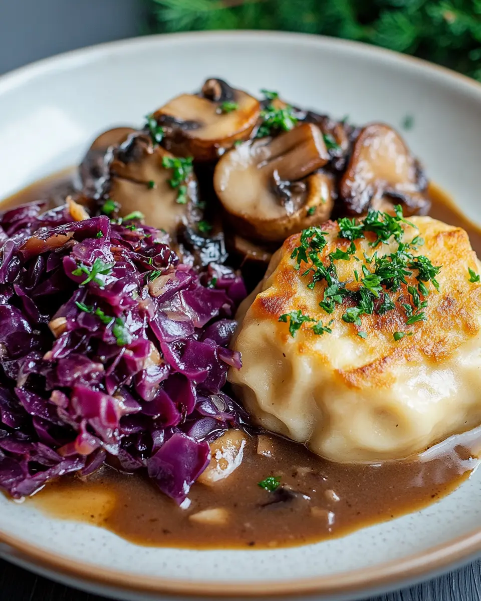 Pilz-Maronen Ragout mit Ofenknödeln: Cozy Comfort Food Bliss 7