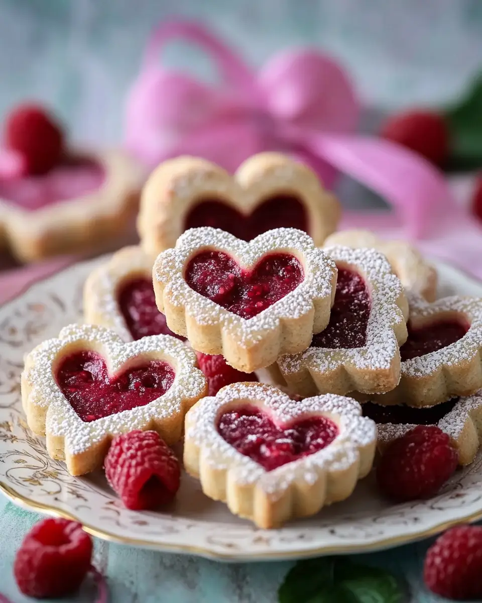 Rosa rote Linzer Plätzchen: 5 Tipps für perfekte Herzplätzchen 7 hhollnybbkimpye1n57k