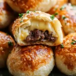  Knoblauch-Parmesan-Cheeseburger-Bomben First Image First Image