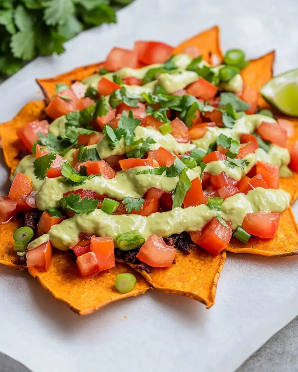 Süßkartoffelnachos First Image First Image