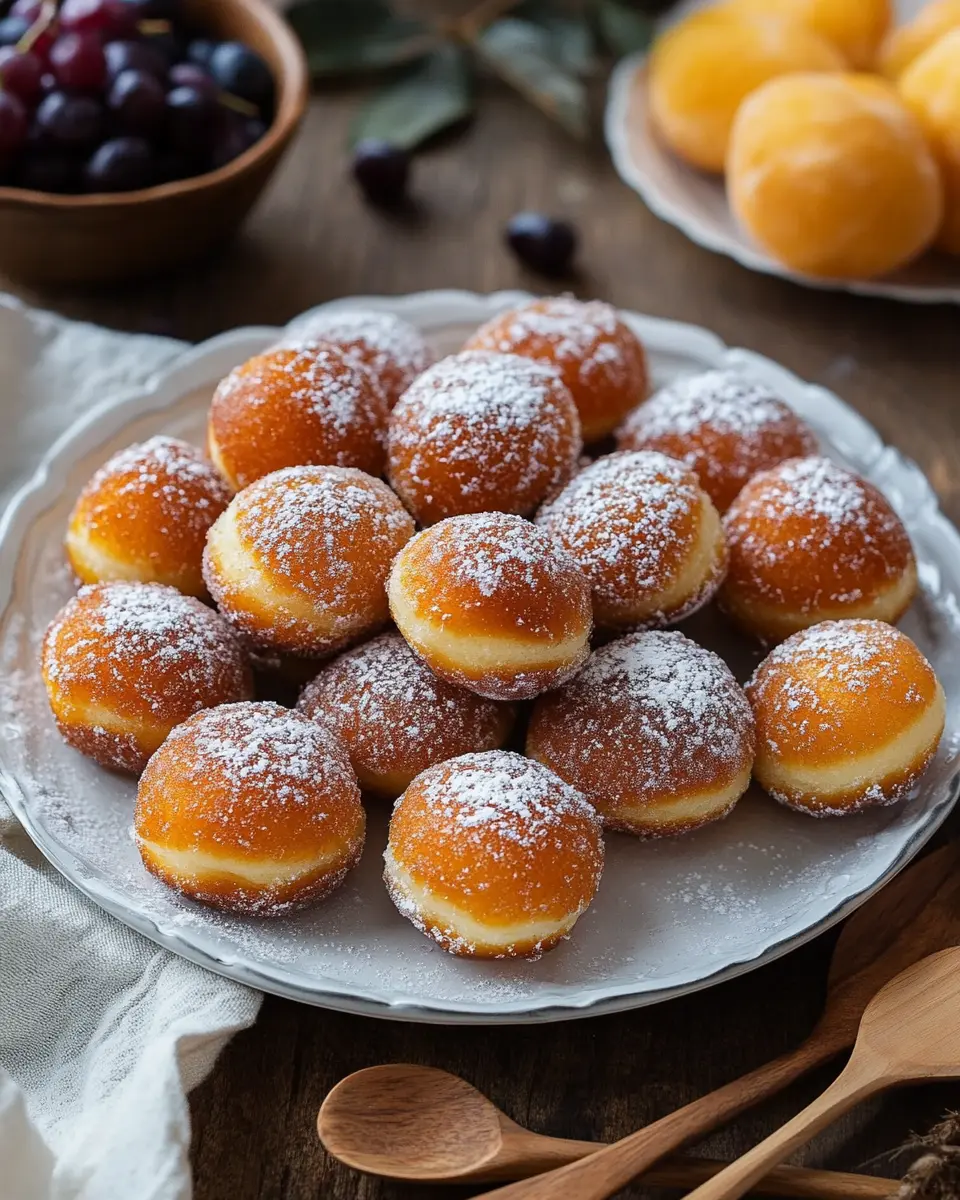 Quarkbällchen – German Mini Donuts First Image First Image