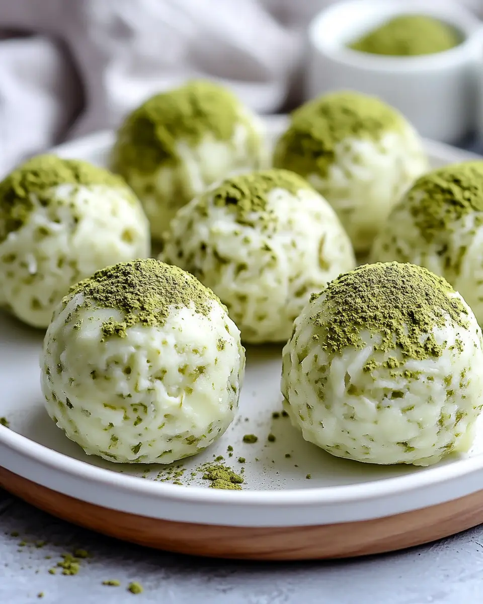 Low-Carb Matcha Weiße Schokoladen-Fettbomben That Wow! 6