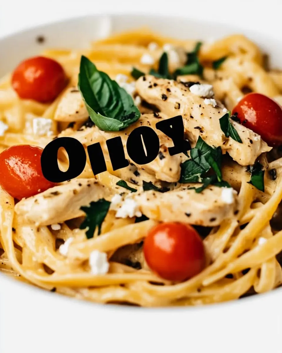 Creamy Chicken Feta Pasta First Image First Image
