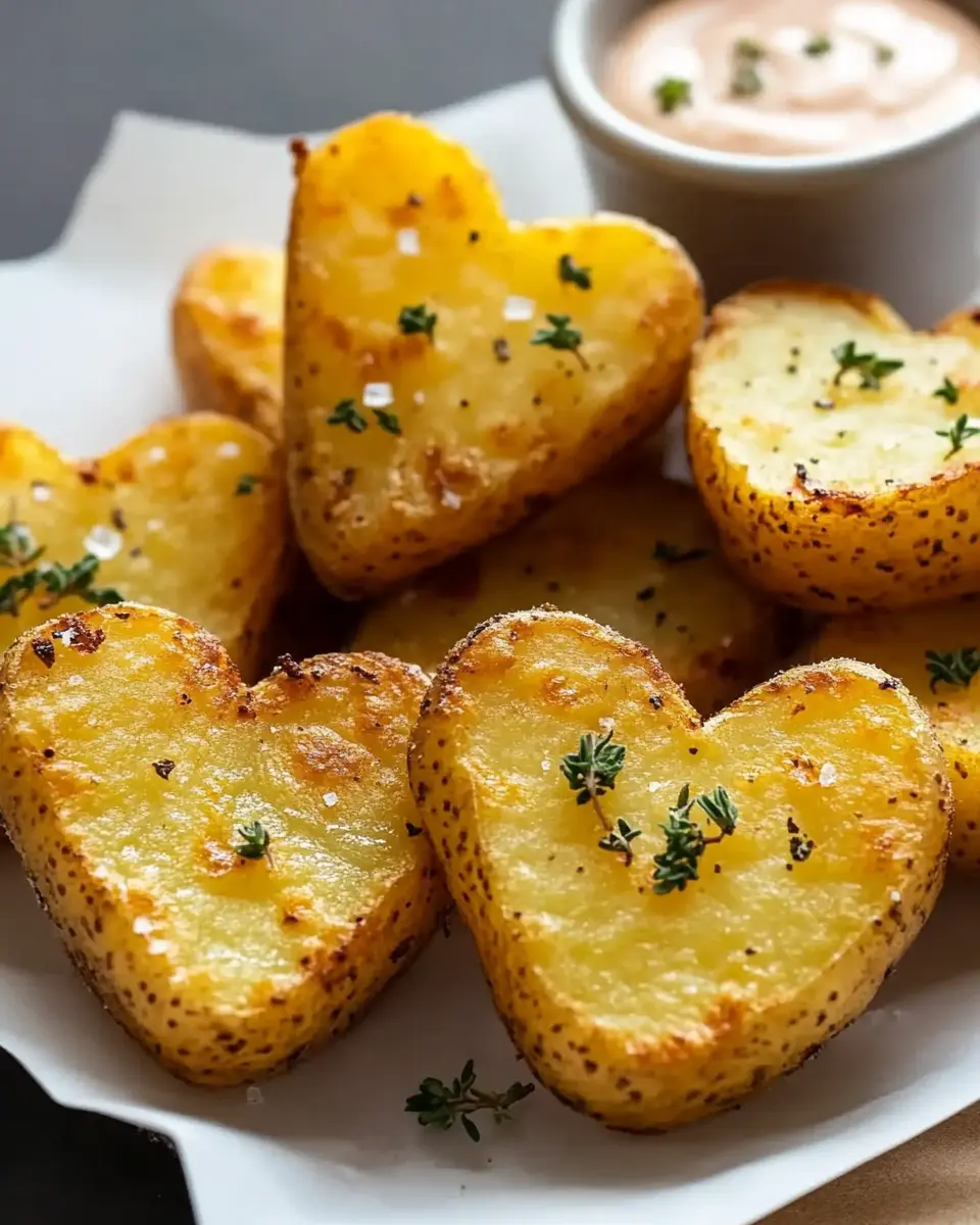 Knusprige Kartoffelherzen aus dem Ofen – Liebe geht durch den Magen First Image First Image