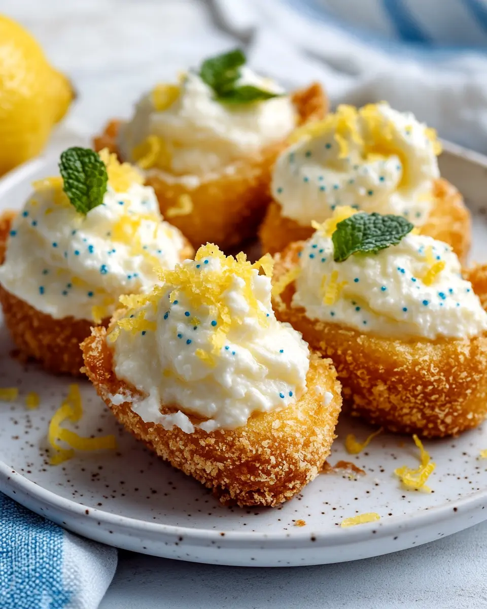 Keto Italienische Ricotta-Lemon Cannoli Bites You’ll Adore 7