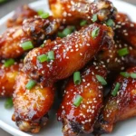 Zuckerfreie scharfe koreanische Air Fryer Flügel First Image First Image